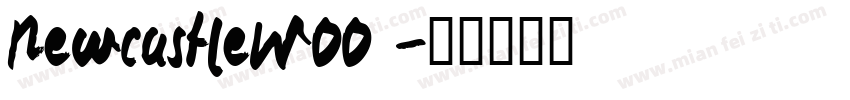 NewcastleW00 字体转换